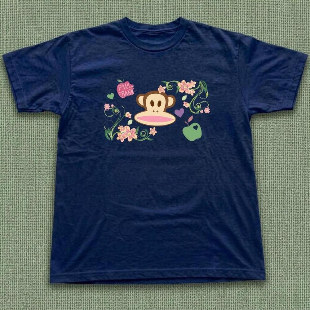 Navy Blue Paul Frank Graphic Tee